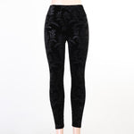 Velvet Goth Pencil Pants