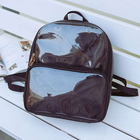 Transparent Clear Versatile Backpack