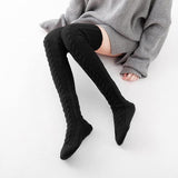 Woolen Thigh High Socks