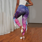 3D Mermaid Printed Pattern Leggings