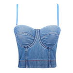 Denim Camisole Tank Top