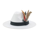 Fedoras Feather Hat