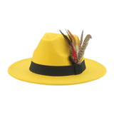 Fedoras Feather Hat