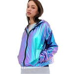 Rave Holographic Jacket Outfit