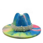 Fedora Lykoi Hat Tie Dye