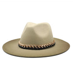 Woolen Highlander Fedoras Top Hat