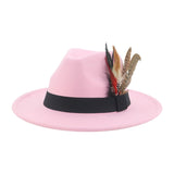 Fedoras Feather Hat