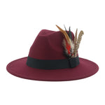 Fedoras Feather Hat