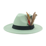 Fedoras Feather Hat