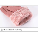 Suede Thickened Outdoor Gloves