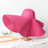 Wide Burmese Brim Foldable Sun Hats