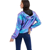 Rave Holographic Jacket Outfit