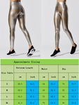 Shiny High Waist Fitness Leggings