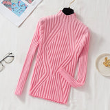 Knitted Long Sleeve Sweater