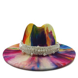 Fedora Lykoi Hat Tie Dye