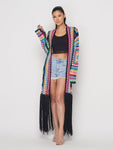 Boho Handmade Fringed Cover Up