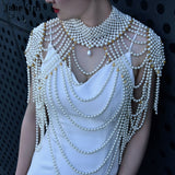 Luxury Pearls Body Chain