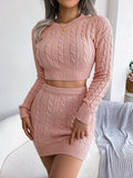 2 Piece Knitted Sweater Set