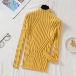 Knitted Long Sleeve Sweater