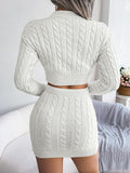 2 Piece Knitted Sweater Set