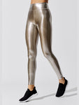 Shiny High Waist Fitness Leggings