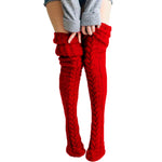 Woolen Thigh High Socks