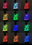 Luminous Led Light Zipper Hoodie