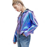 Rave Holographic Jacket Outfit