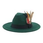 Fedoras Feather Hat