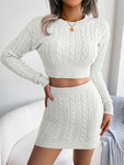 2 Piece Knitted Sweater Set