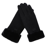 Suede Thickened Outdoor Gloves