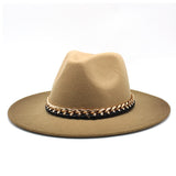 Woolen Highlander Fedoras Top Hat