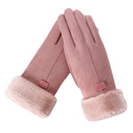 Suede Thickened Outdoor Gloves