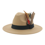 Fedoras Feather Hat