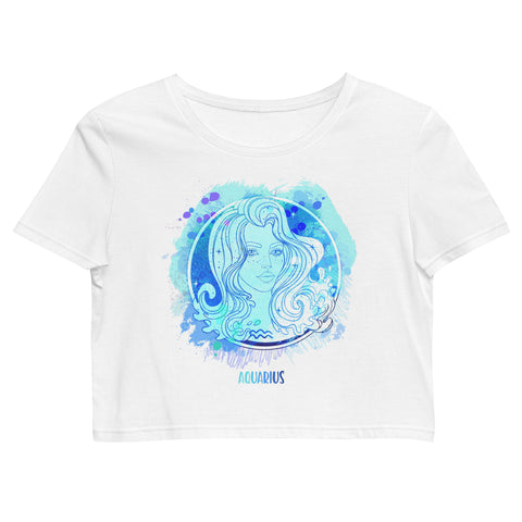 Aquarius - Zodiac Series Crop Top