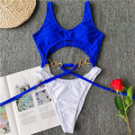 Egyptian Mau Hollow Out Swimsuit