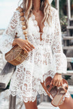 Oriental Lace Crochet Cover-up