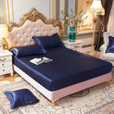 Suphalak Fitted Satin Bed Cover