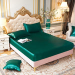 Suphalak Fitted Satin Bed Cover