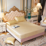 Suphalak Fitted Satin Bed Cover