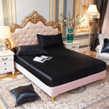 Suphalak Fitted Satin Bed Cover