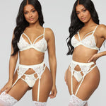 Three-piece Bengal Lacy Lingerie