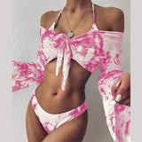 Oregon Tie-dye Three Piece Swimwear