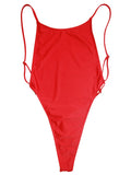 Exotic Monokini Backless Swimwear