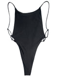 Exotic Monokini Backless Swimwear