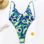 Exotic Monokini Backless Swimwear