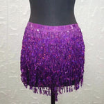 Somali Tassel Sequined Skirt