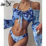 Oregon Tie-dye Three Piece Swimwear