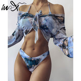 Oregon Tie-dye Three Piece Swimwear