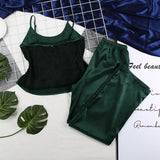 Turkish Angora Backless Silky Pajama